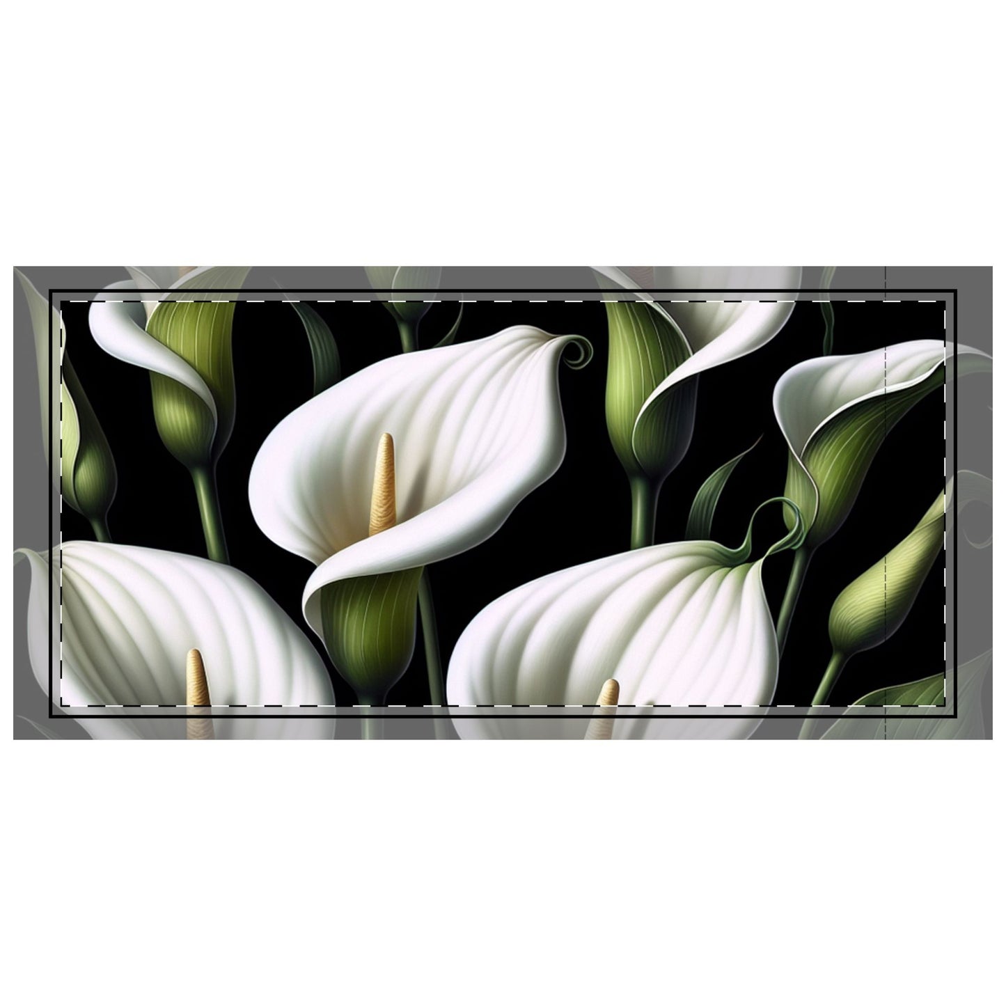 Floral Print (Microfiber) Pillowcase