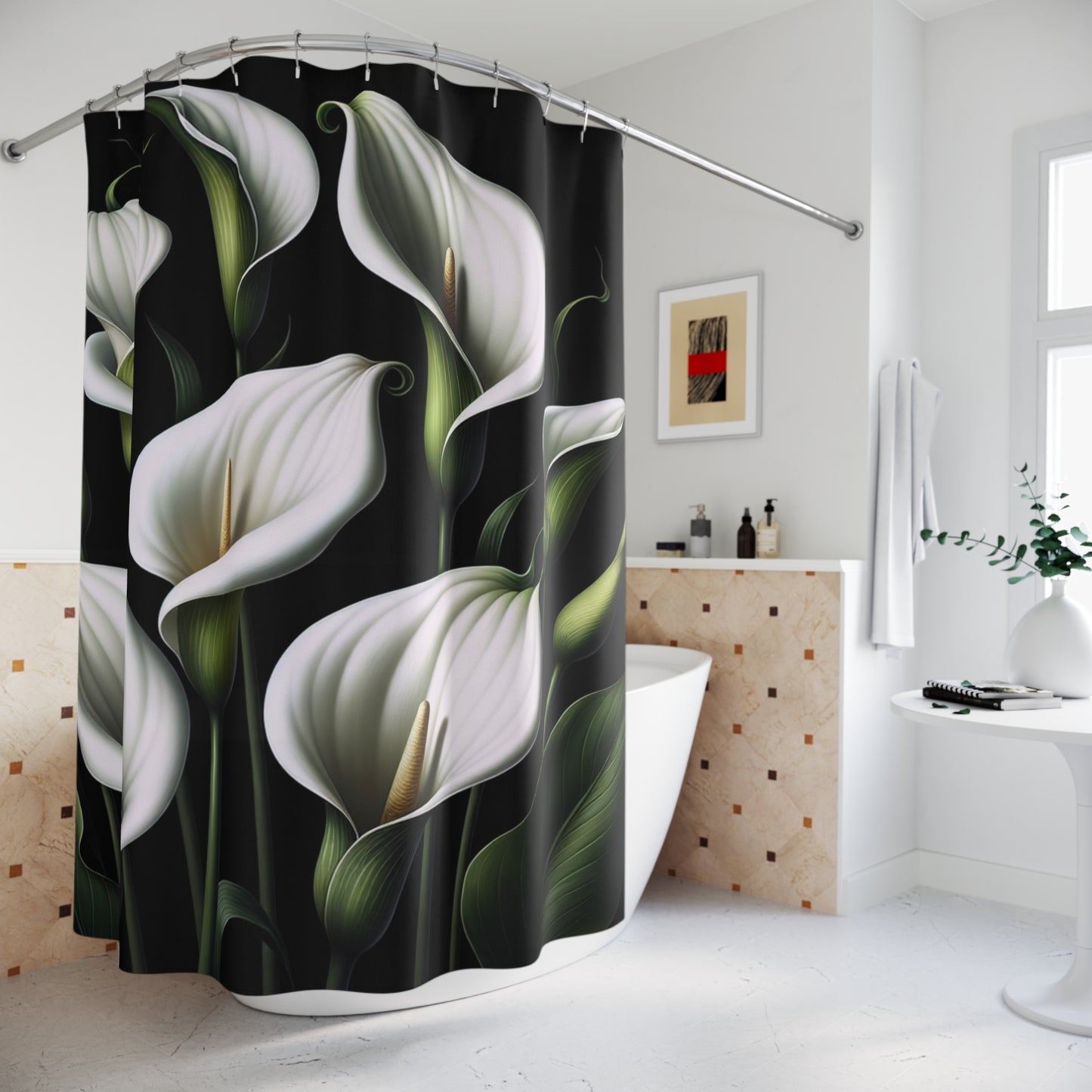 Floral Print (Shower Curtains)