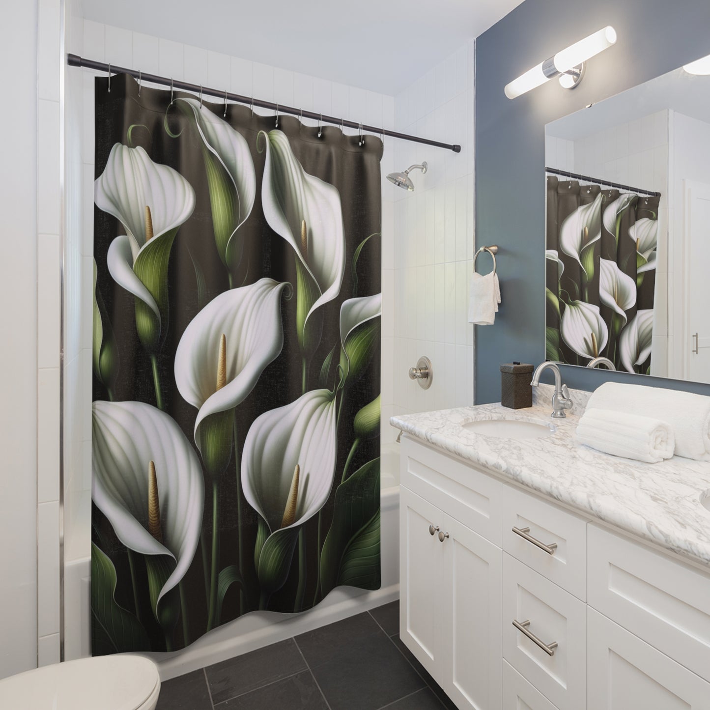 Floral Print (Shower Curtains)