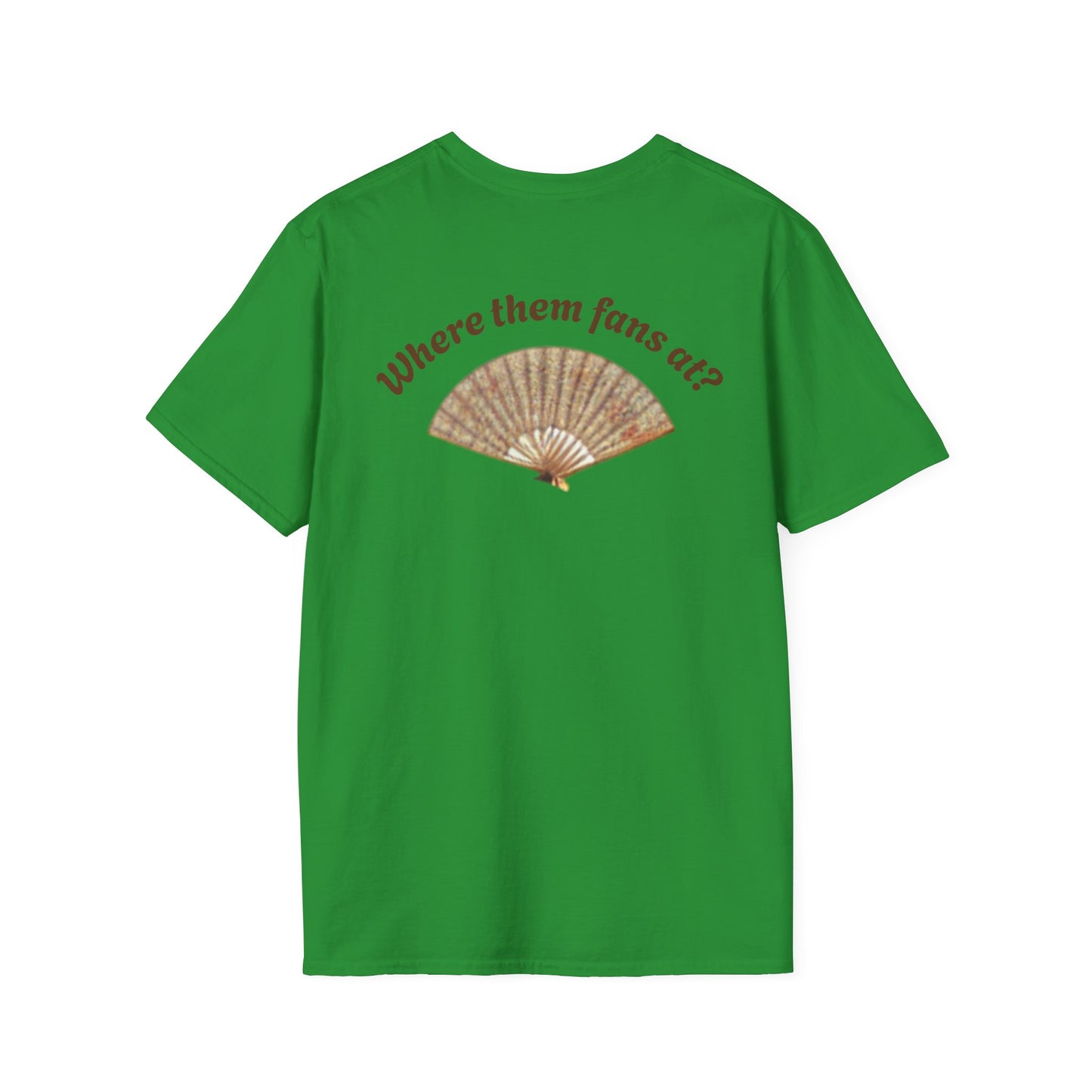 Fun Country Music Unisex Softstyle T-Shirt - "Boots on the Ground" & "Where Them Fans At?"