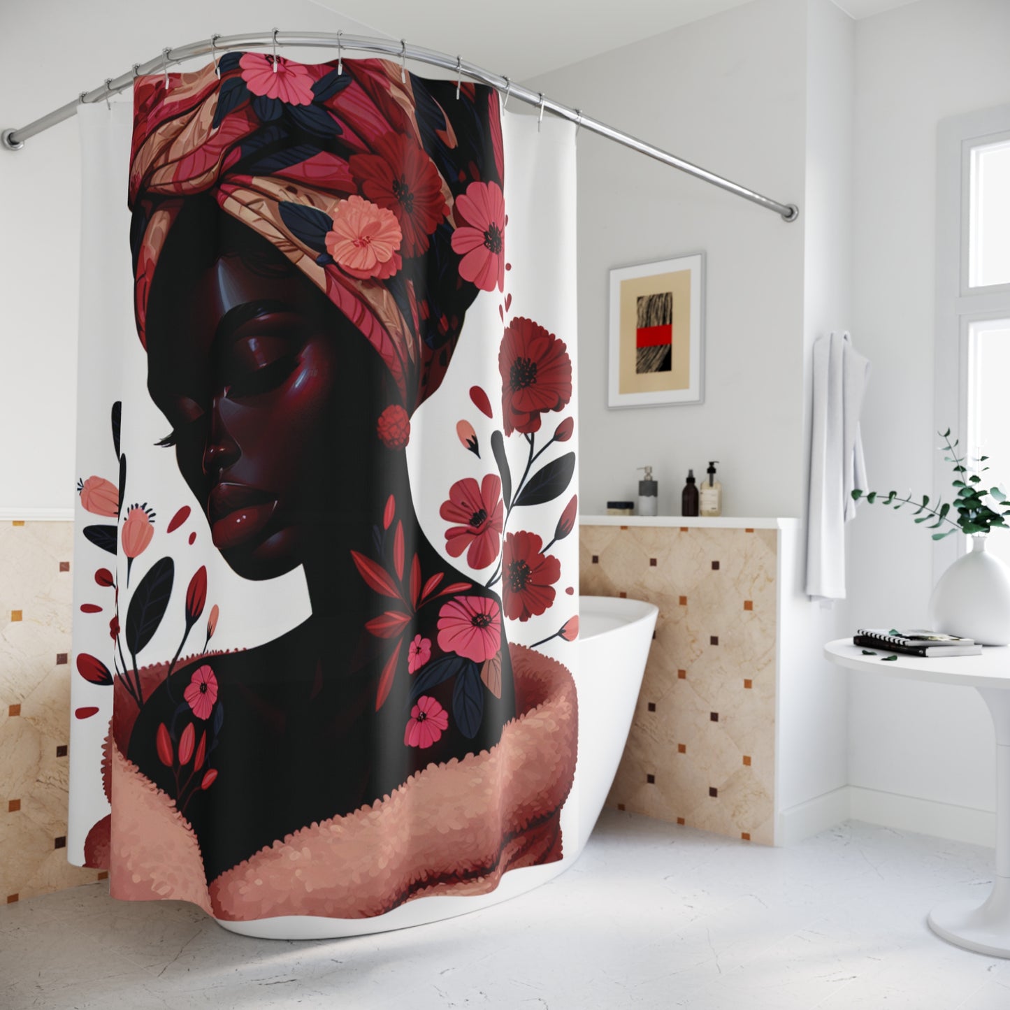 Floral Print (Shower Curtains)