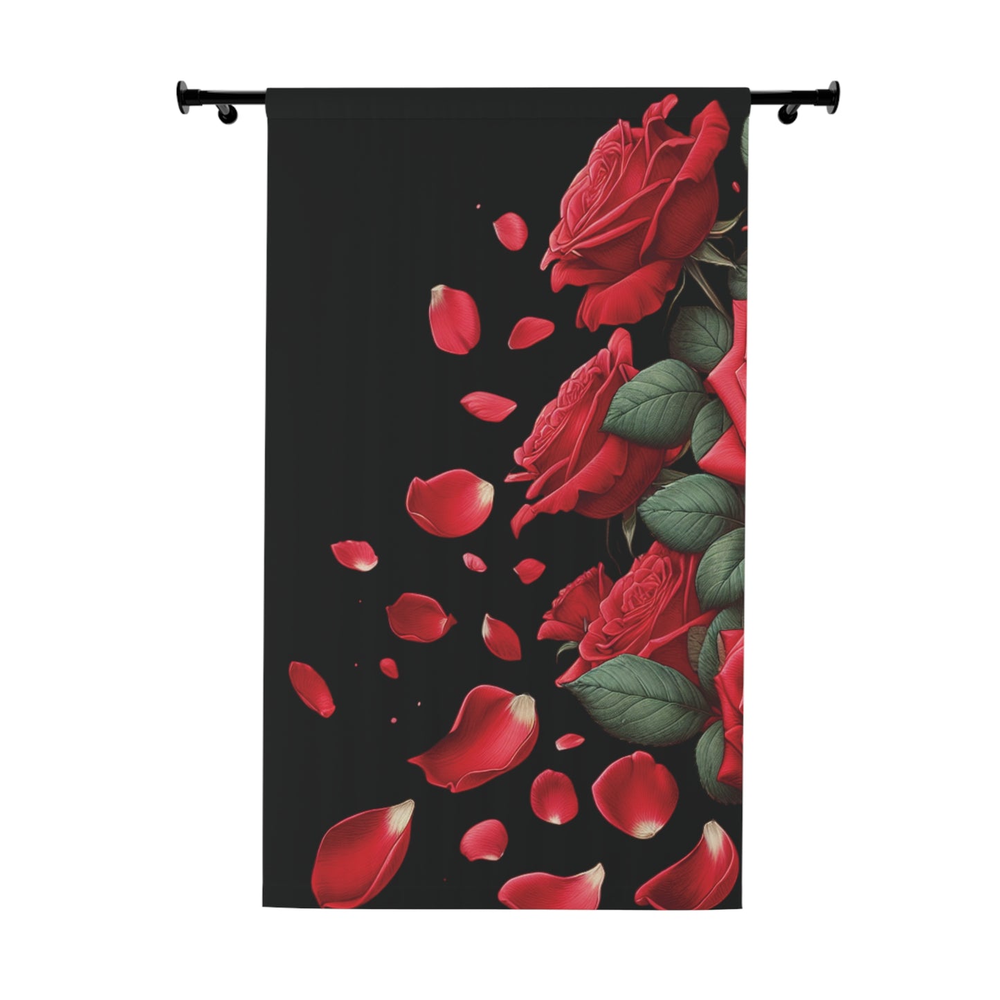 Floral Print -Window Curtains (1 Piece)