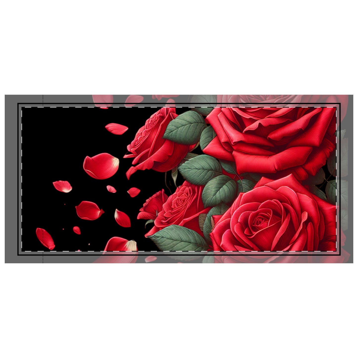 Floral Print (Microfiber) Pillowcase