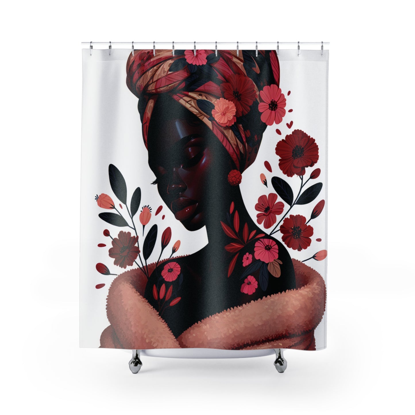 Floral Print (Shower Curtains)