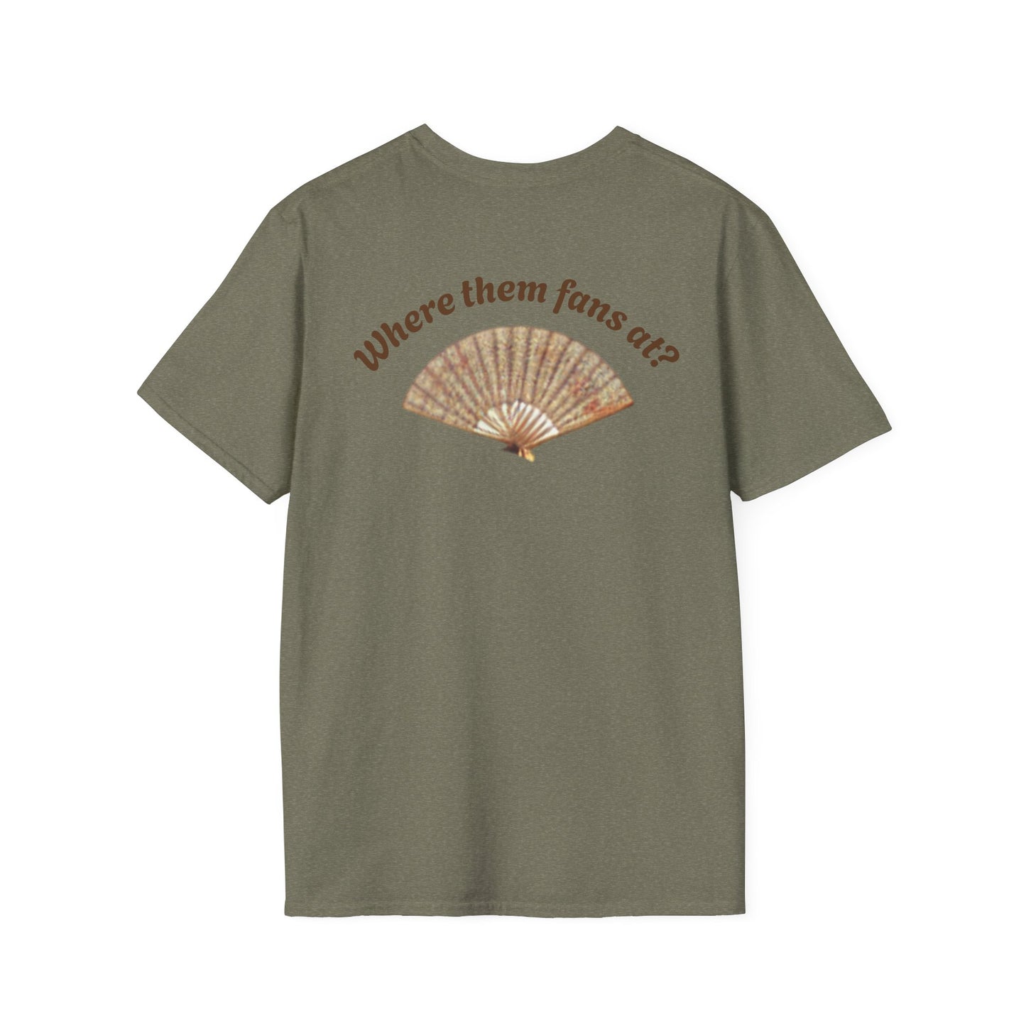 Fun Country Music Unisex Softstyle T-Shirt - "Boots on the Ground" & "Where Them Fans At?"