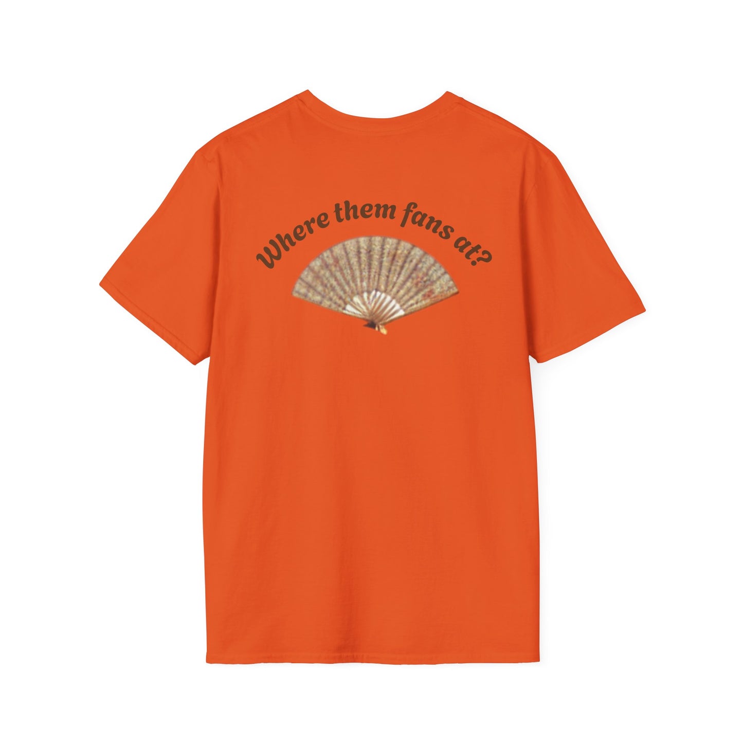 Fun Country Music Unisex Softstyle T-Shirt - "Boots on the Ground" & "Where Them Fans At?"