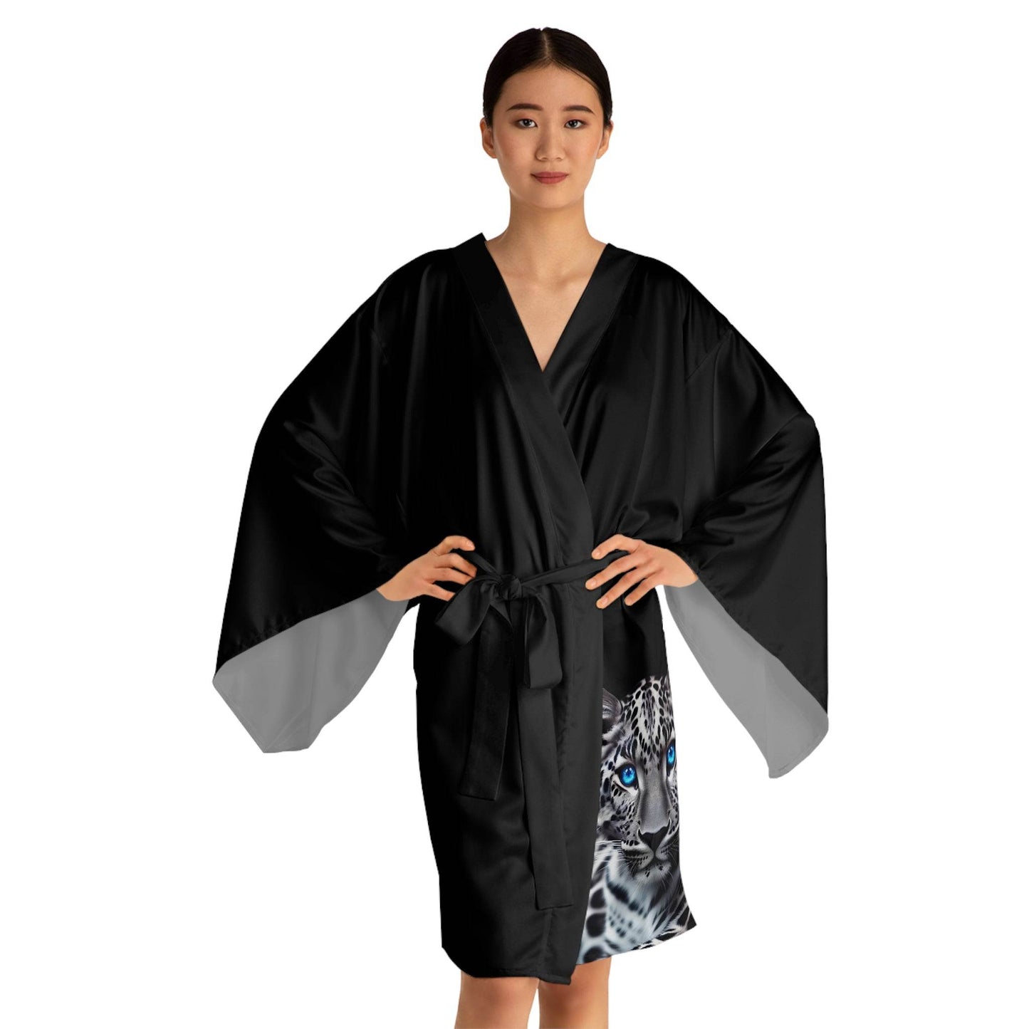 Long Sleeve Kimono Robe (AOP) - Comfort Zone Edit