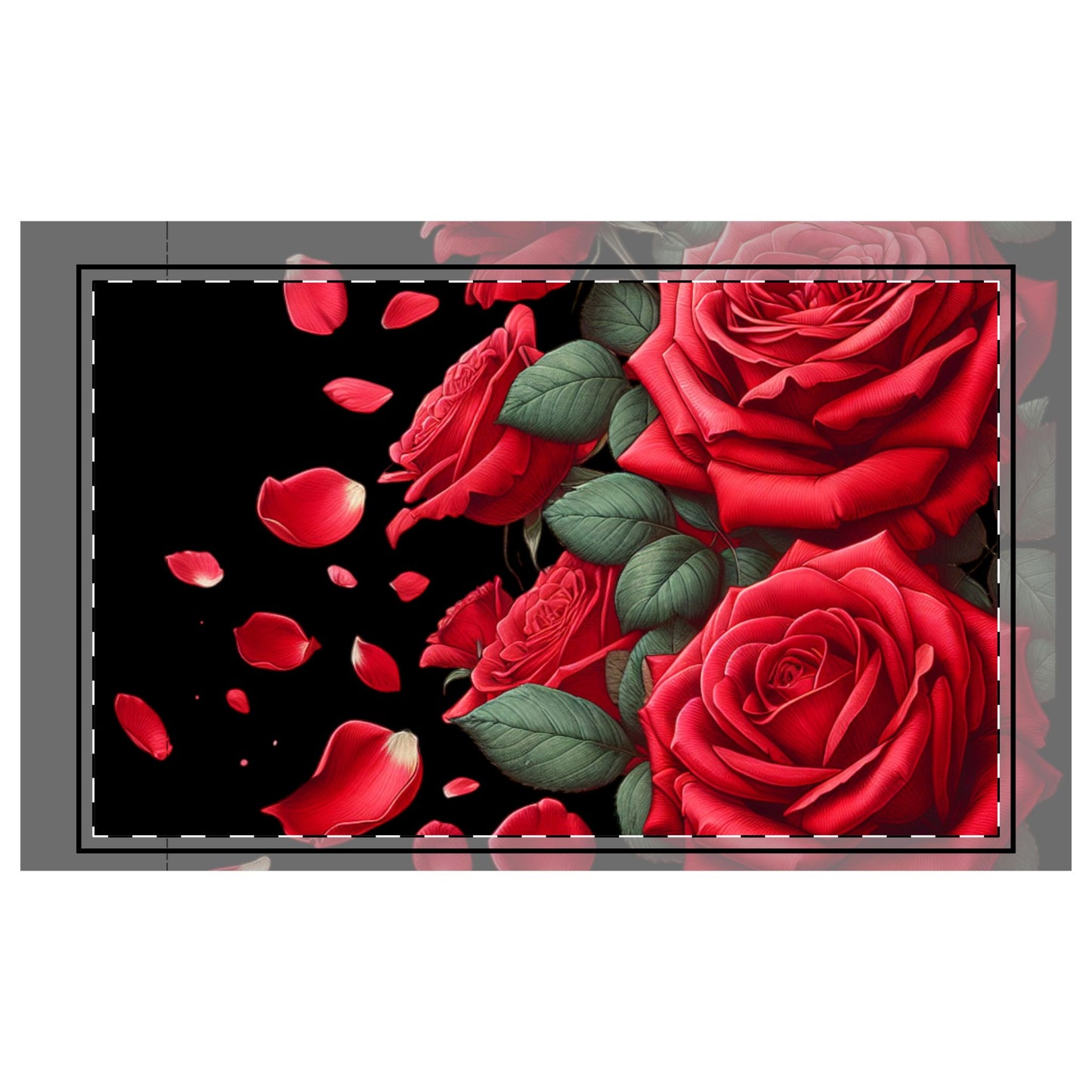 Floral Print (Microfiber) Pillowcase